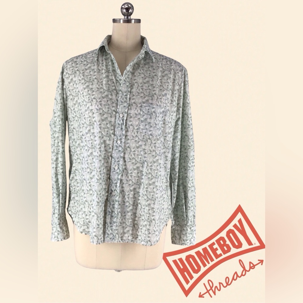 Frank & Eileen Green Casual Button Down Shirt